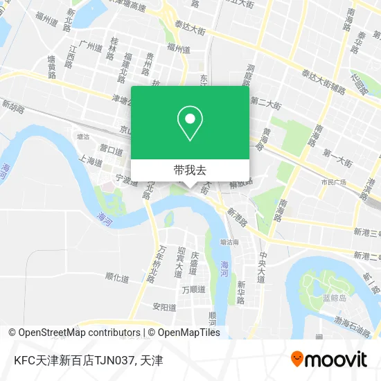 KFC天津新百店TJN037地图