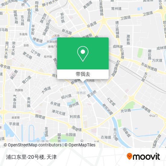 浦口东里-20号楼地图