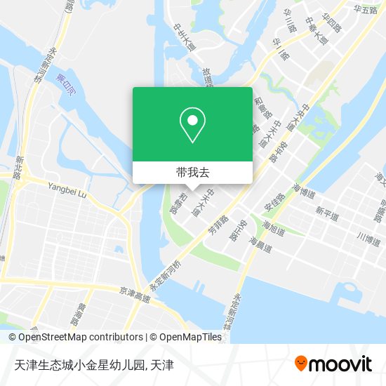 天津生态城小金星幼儿园地图