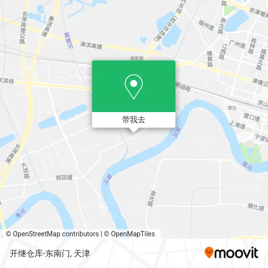 开继仓库-东南门地图