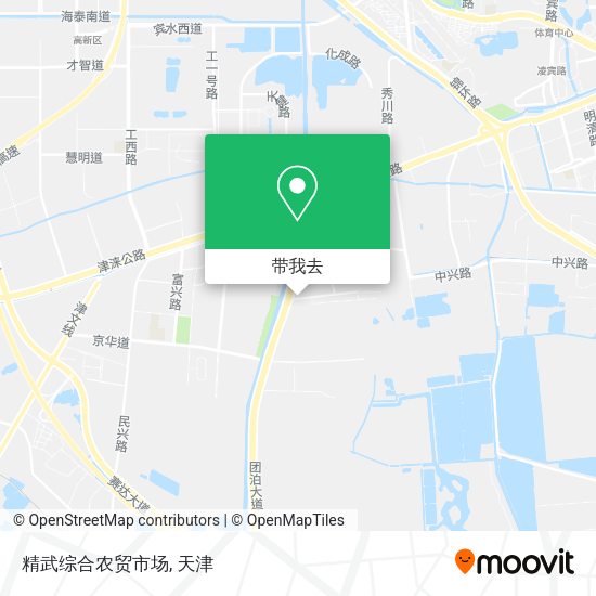 精武综合农贸市场地图