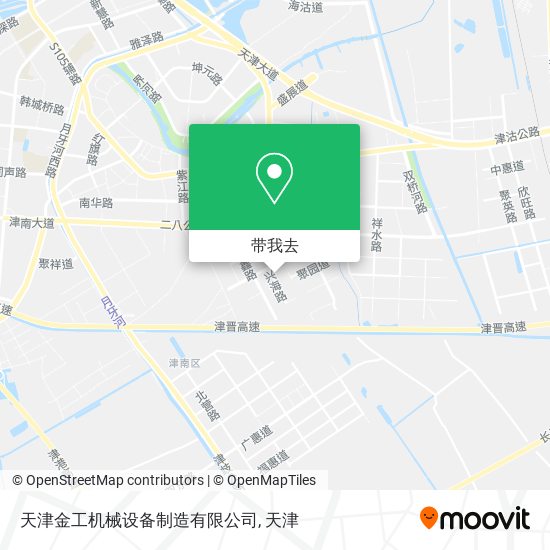 天津金工机械设备制造有限公司地图