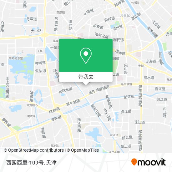 西园西里-109号地图