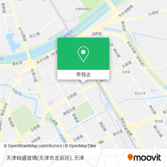 天津锦盛玻璃(天津市北辰区)地图