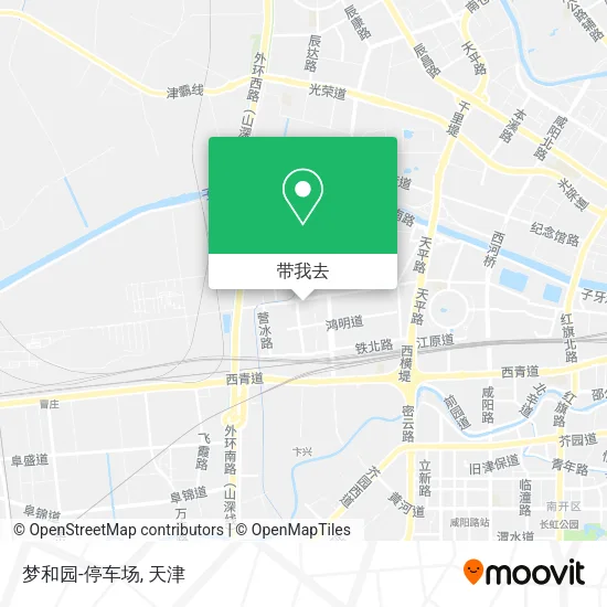 梦和园-停车场地图