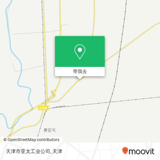 天津市亚太工业公司地图