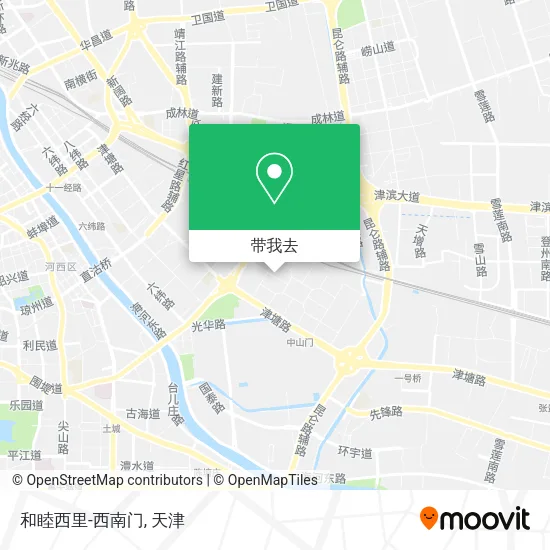 和睦西里-西南门地图