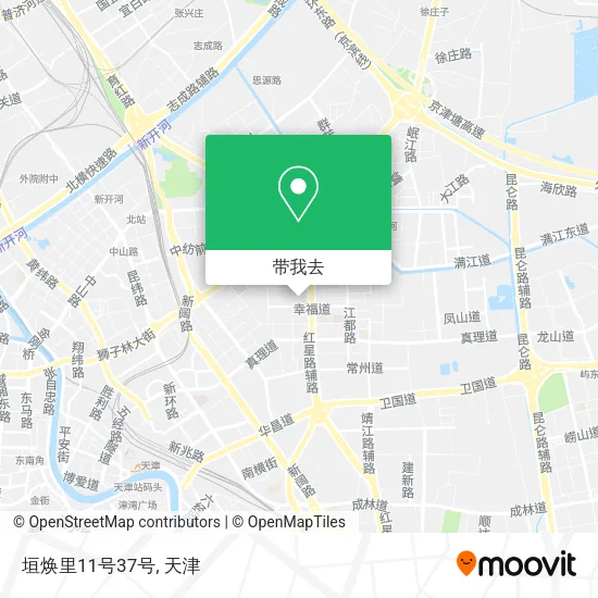 垣焕里11号37号地图