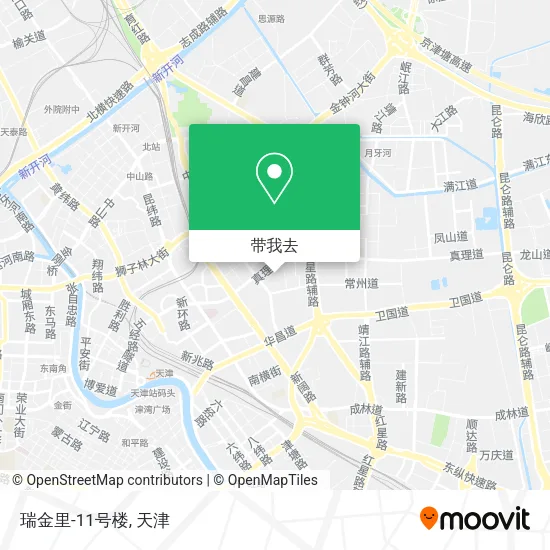 瑞金里-11号楼地图