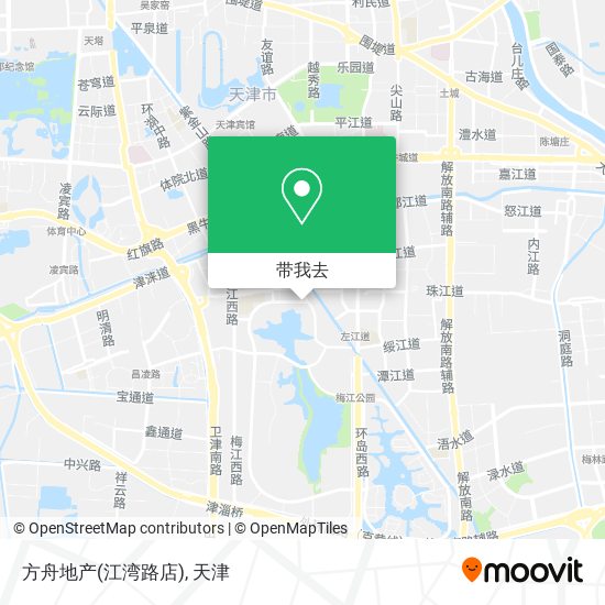 方舟地产(江湾路店)地图