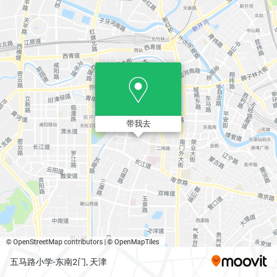 五马路小学-东南2门地图