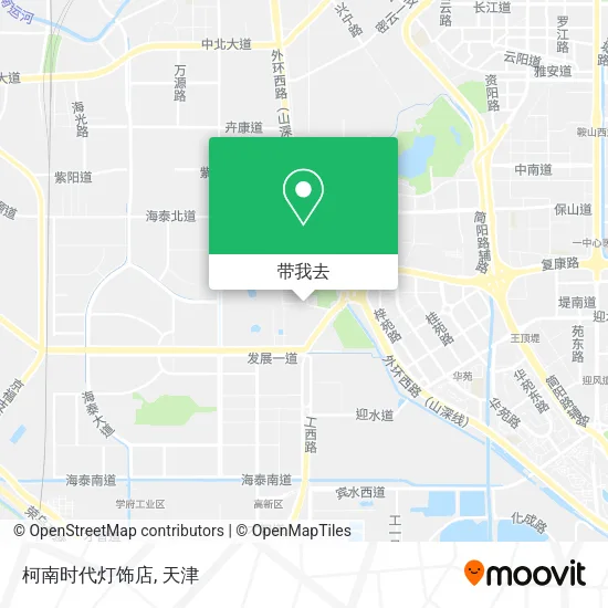 柯南时代灯饰店地图