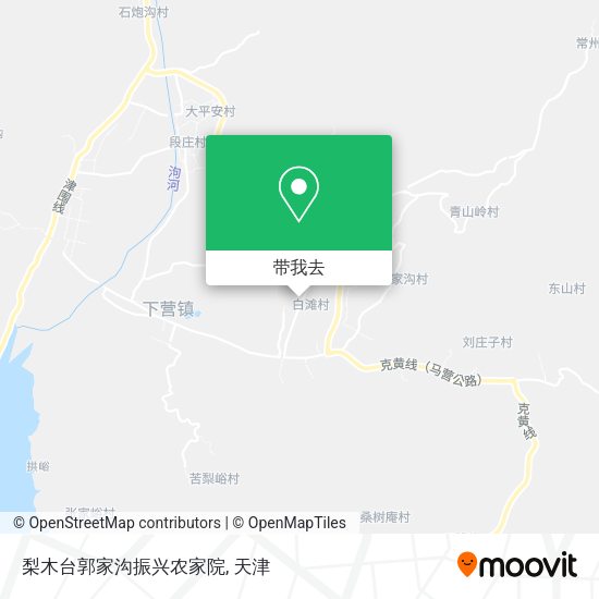 梨木台郭家沟振兴农家院地图