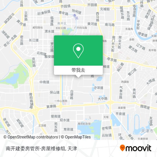 南开建委房管所-房屋维修组地图