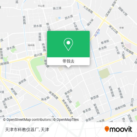 天津市科教仪器厂地图