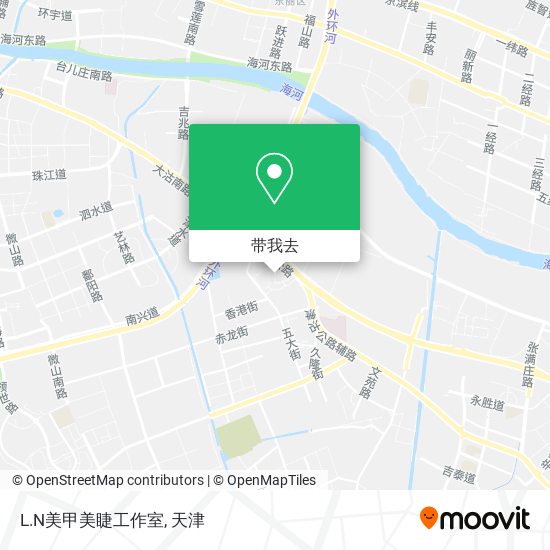 L.N美甲美睫工作室地图