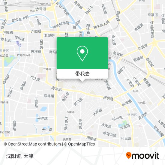 沈阳道地图