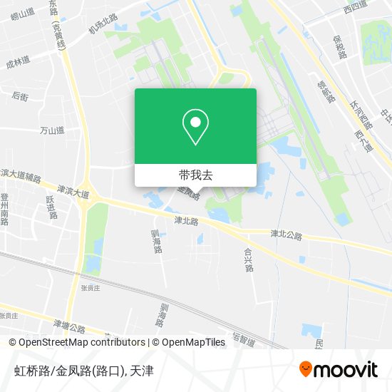 虹桥路/金凤路(路口)地图