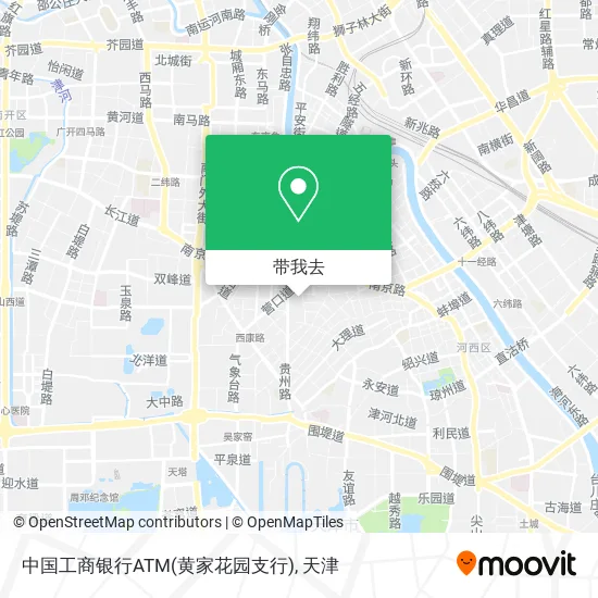 中国工商银行ATM(黄家花园支行)地图