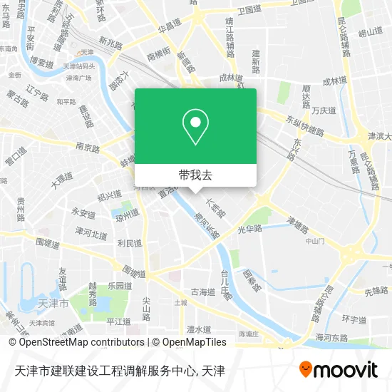 天津市建联建设工程调解服务中心地图