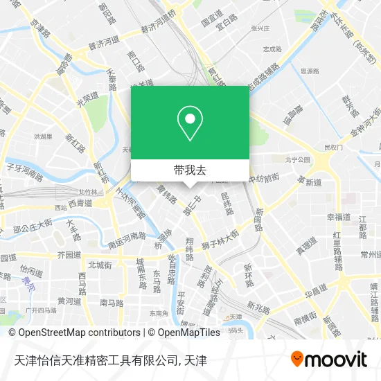 天津怡信天准精密工具有限公司地图