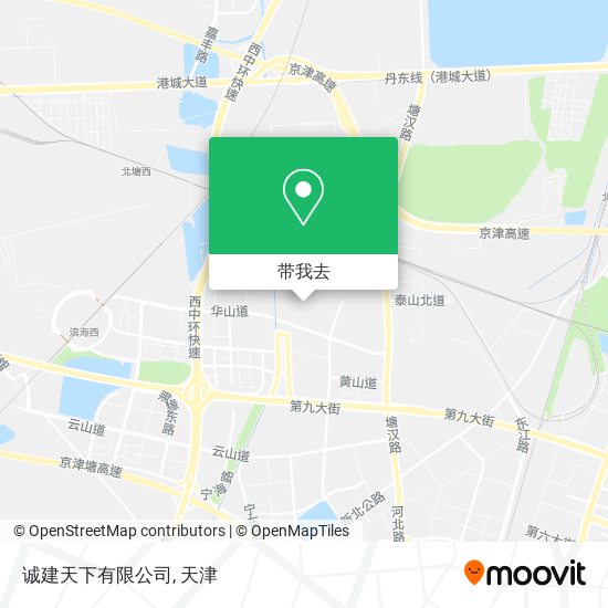 诚建天下有限公司地图