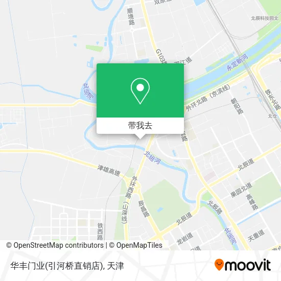 华丰门业(引河桥直销店)地图