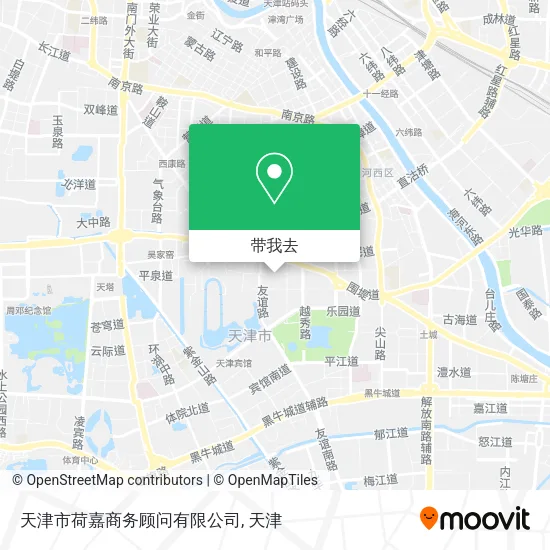 天津市荷嘉商务顾问有限公司地图