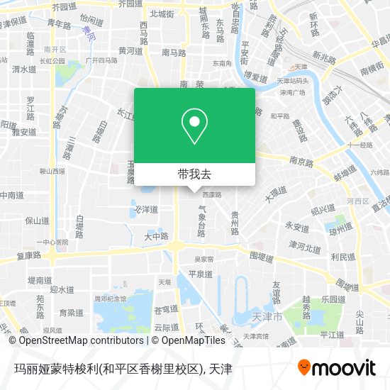 玛丽娅蒙特梭利(和平区香榭里校区)地图