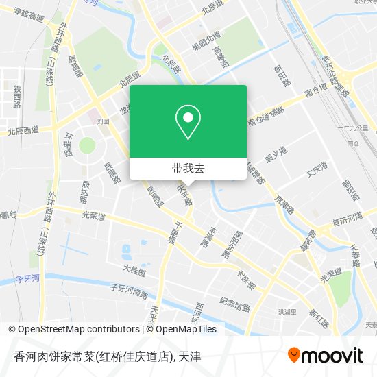 香河肉饼家常菜(红桥佳庆道店)地图