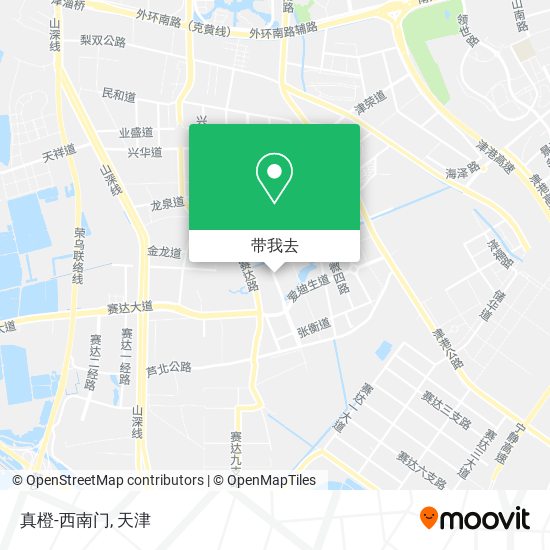 真橙-西南门地图