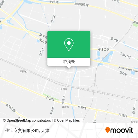 佳宝商贸有限公司地图
