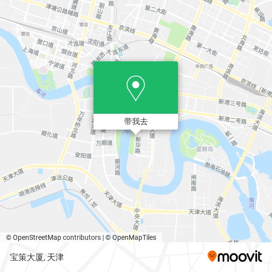 宝策大厦地图