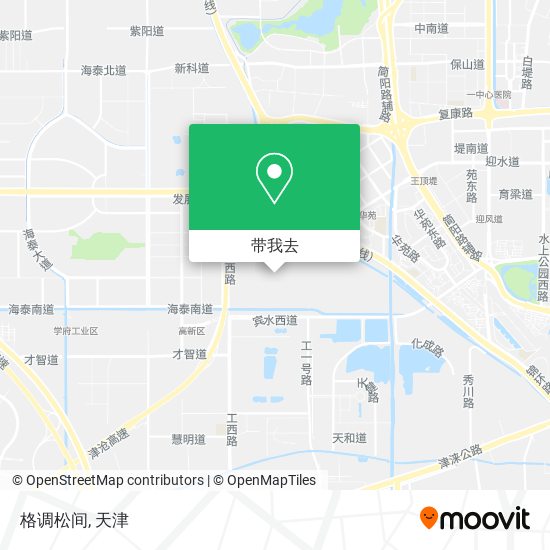 格调松间地图