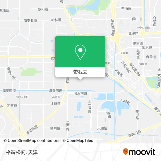 格调松间地图