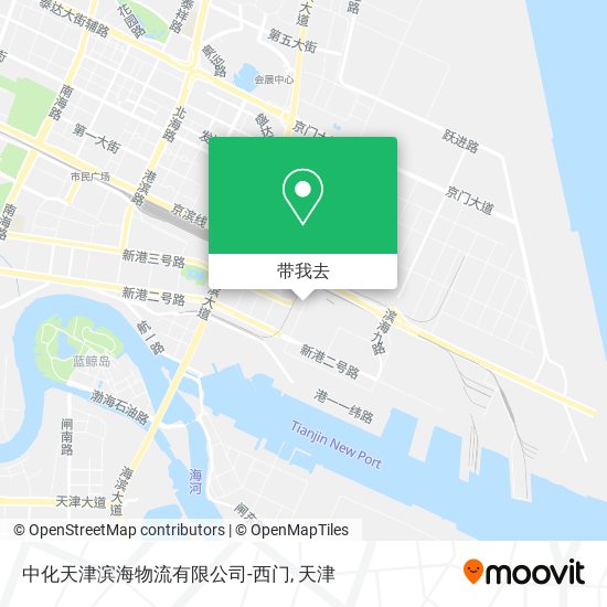 中化天津滨海物流有限公司-西门地图