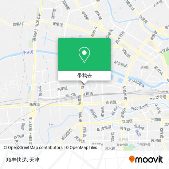顺丰快递地图