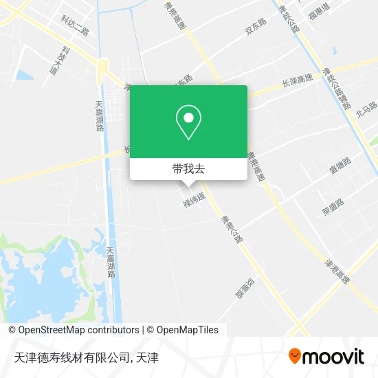 天津德寿线材有限公司地图