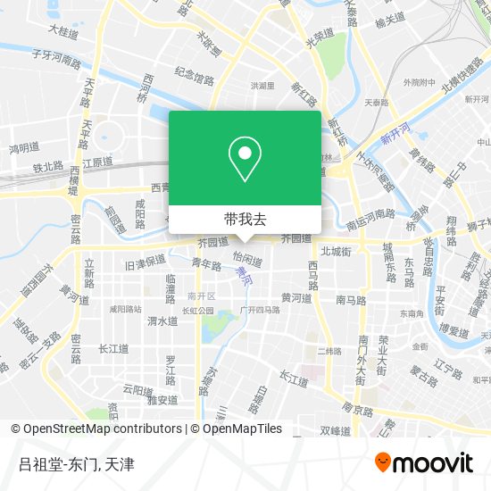 吕祖堂-东门地图
