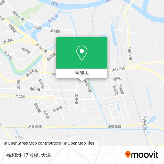 福和园-17号楼地图
