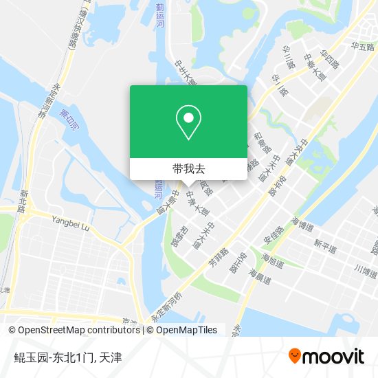 鲲玉园-东北1门地图