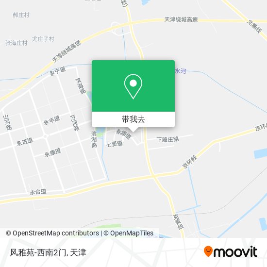 风雅苑-西南2门地图