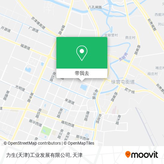 力生(天津)工业发展有限公司地图