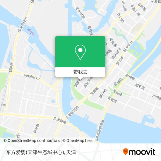 东方爱婴(天津生态城中心)地图
