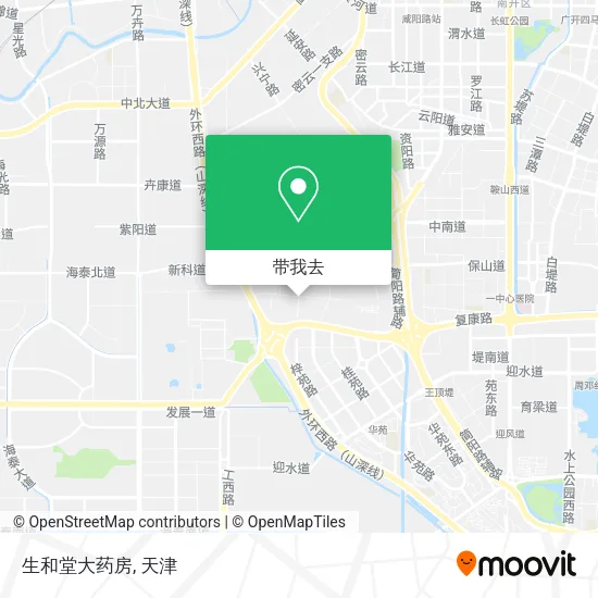 生和堂大药房地图