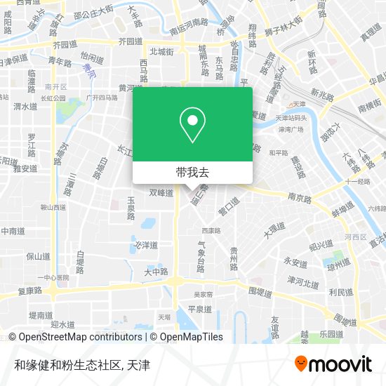 和缘健和粉生态社区地图