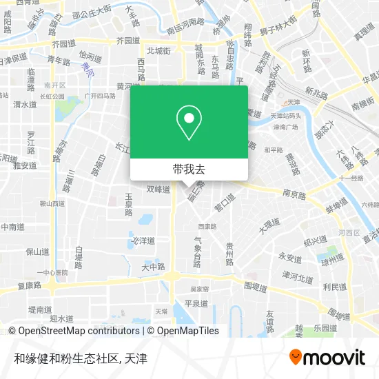和缘健和粉生态社区地图