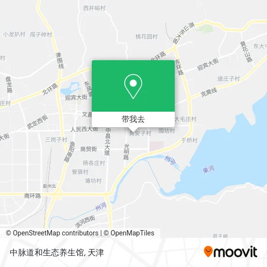 中脉道和生态养生馆地图
