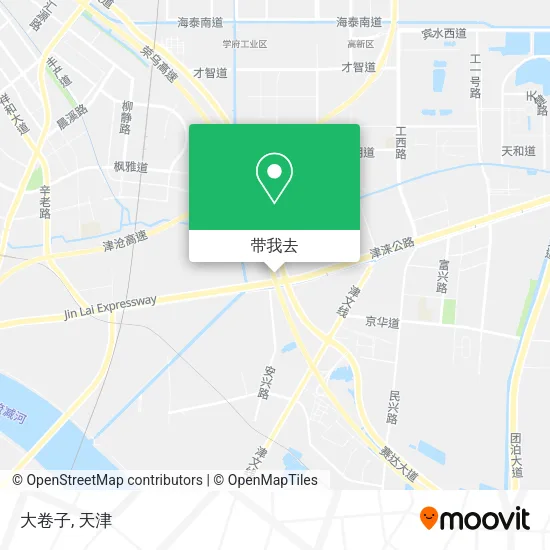 大卷子地图
