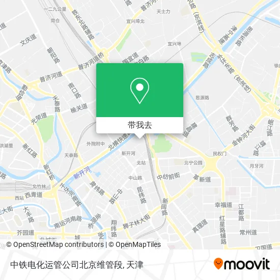 中铁电化运管公司北京维管段地图